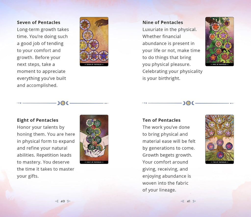 The Zenned Out Journey Tarot Kit: A Tarot Card Deck and Guidebook for Personal Growth