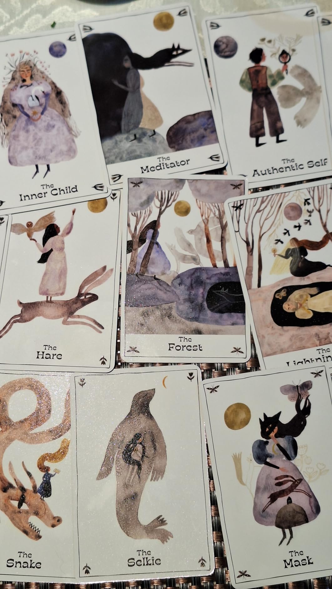 The Witch's Shadow Work Oracle: 40 cards for wandering through the forest of your subconscious