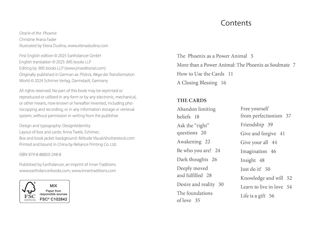 Oracle of the Phoenix: 44-Card Deck and Book