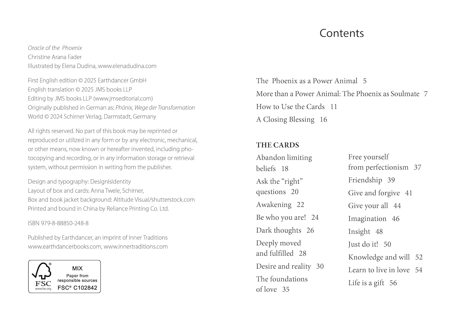 Oracle of the Phoenix: 44-Card Deck and Book