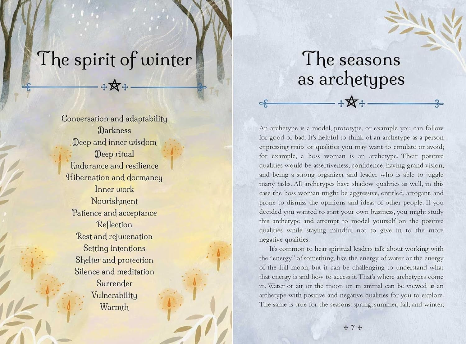 Seasons of the Witch: Winter Tarot A journey through Yule and Imbolc
