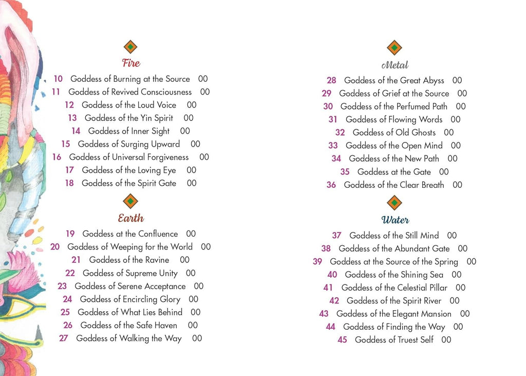Elemental Goddess Oracle: 45 Cards and Guidebook (Sacred Planet)