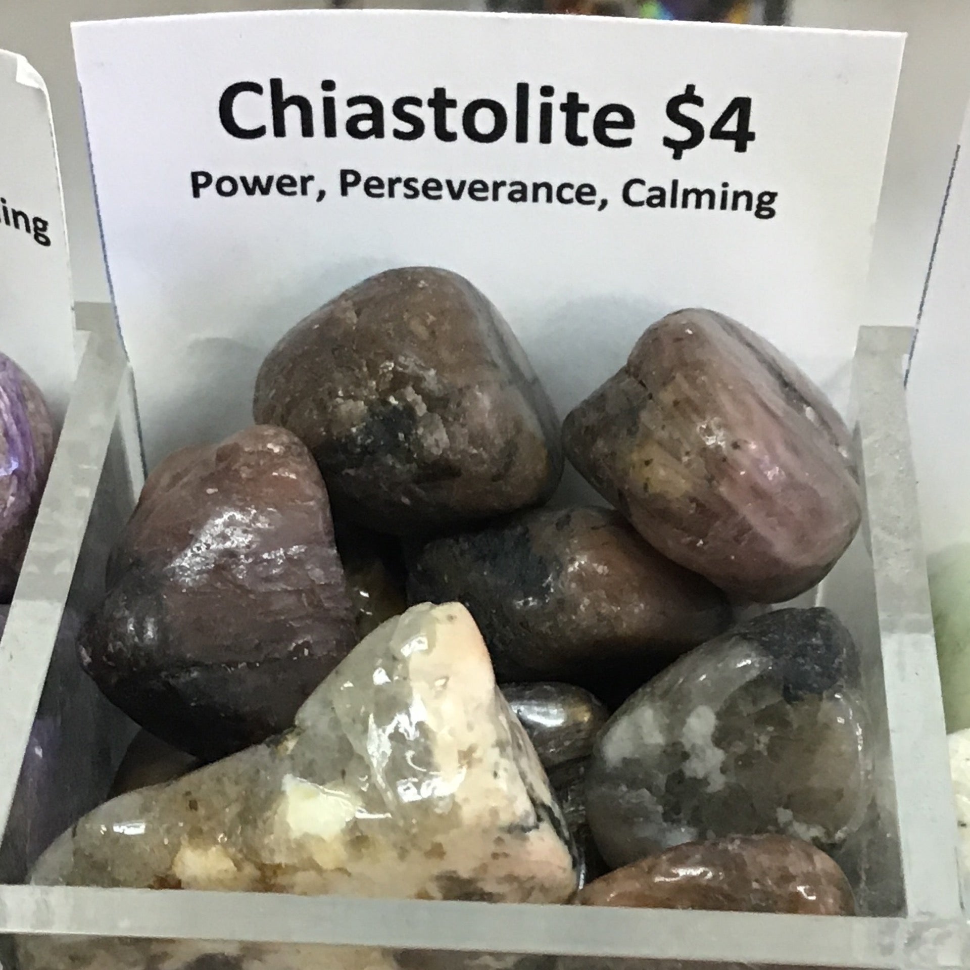 Tumbled Chiastolite