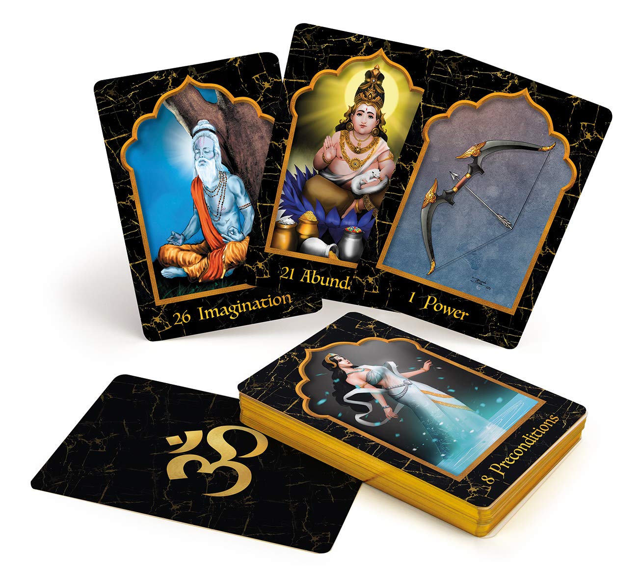 The MahÄbhÄrata Oracle: (Oracle Kit Box Set with 36 Cards and Guide Book)