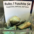 Tumbled Ruby fuschite