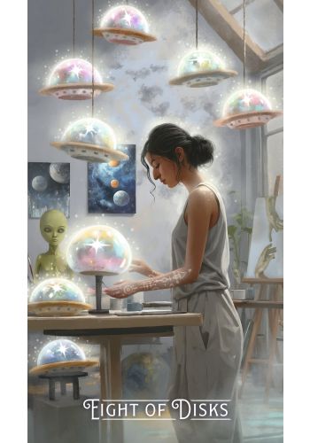Galactic Star Tarot: A 78-Card Deck and Guidebook