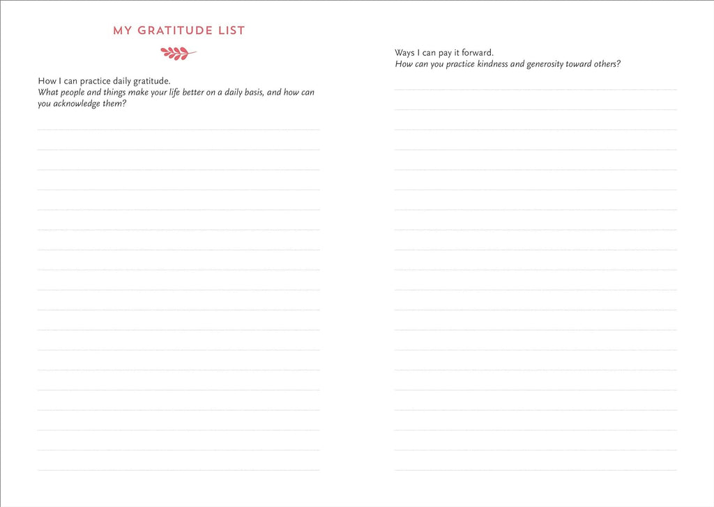 A Daily Dose of Gratitude Journal