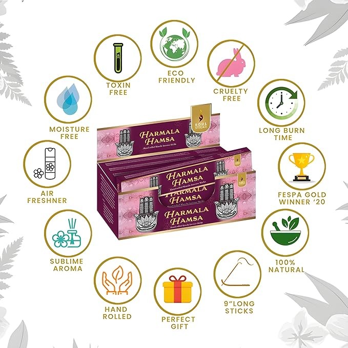 Harmala Hamsa Natural Masala Incense Sticks