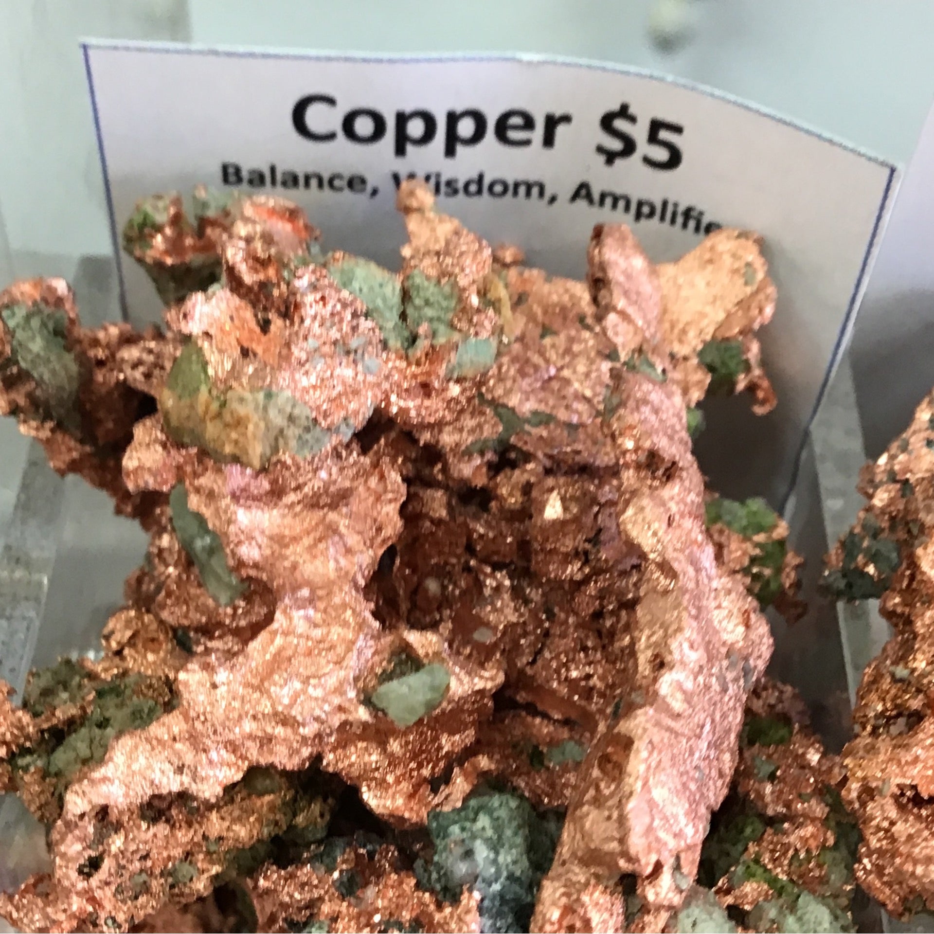 Tumbled Copper rough small