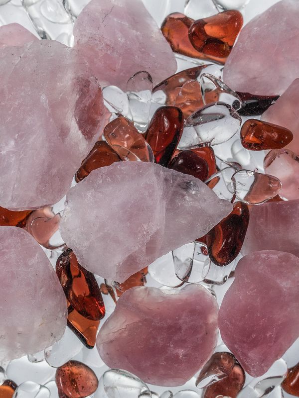 Gemstone Vial - LOVE