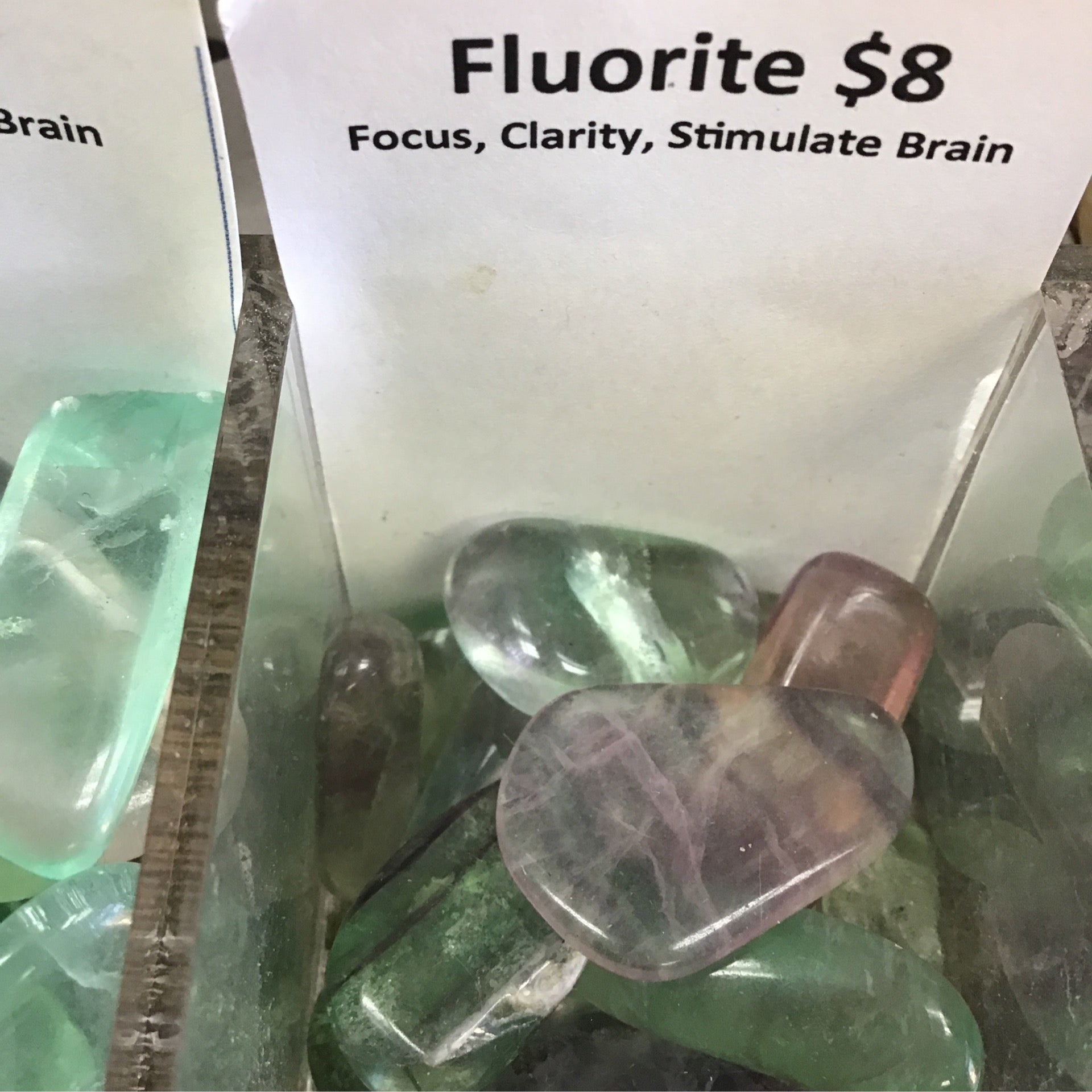 Tumbled Fluorite large