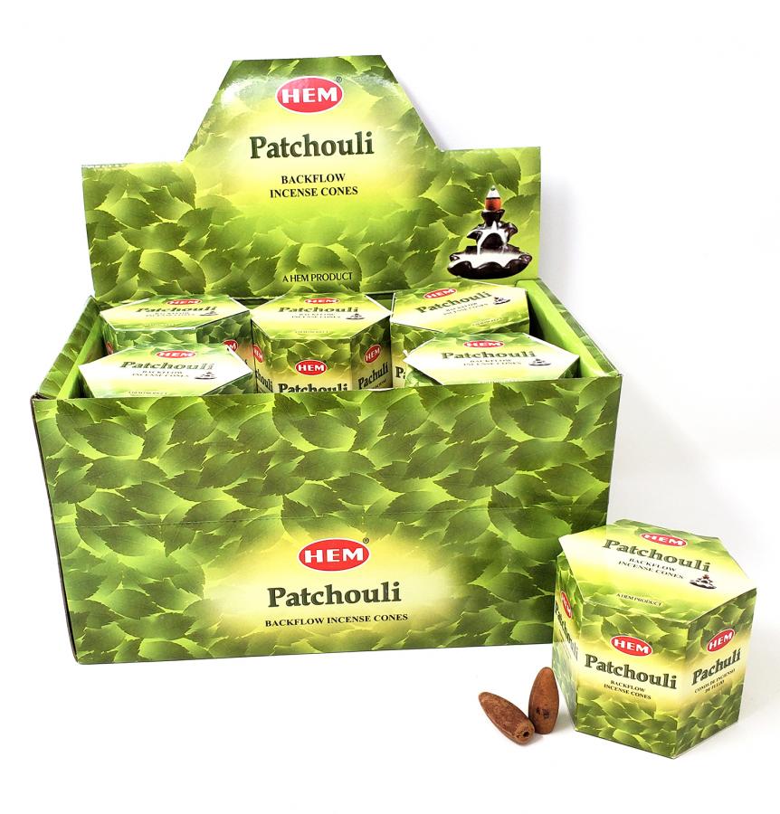 Patchouli HEM Backflow Cones