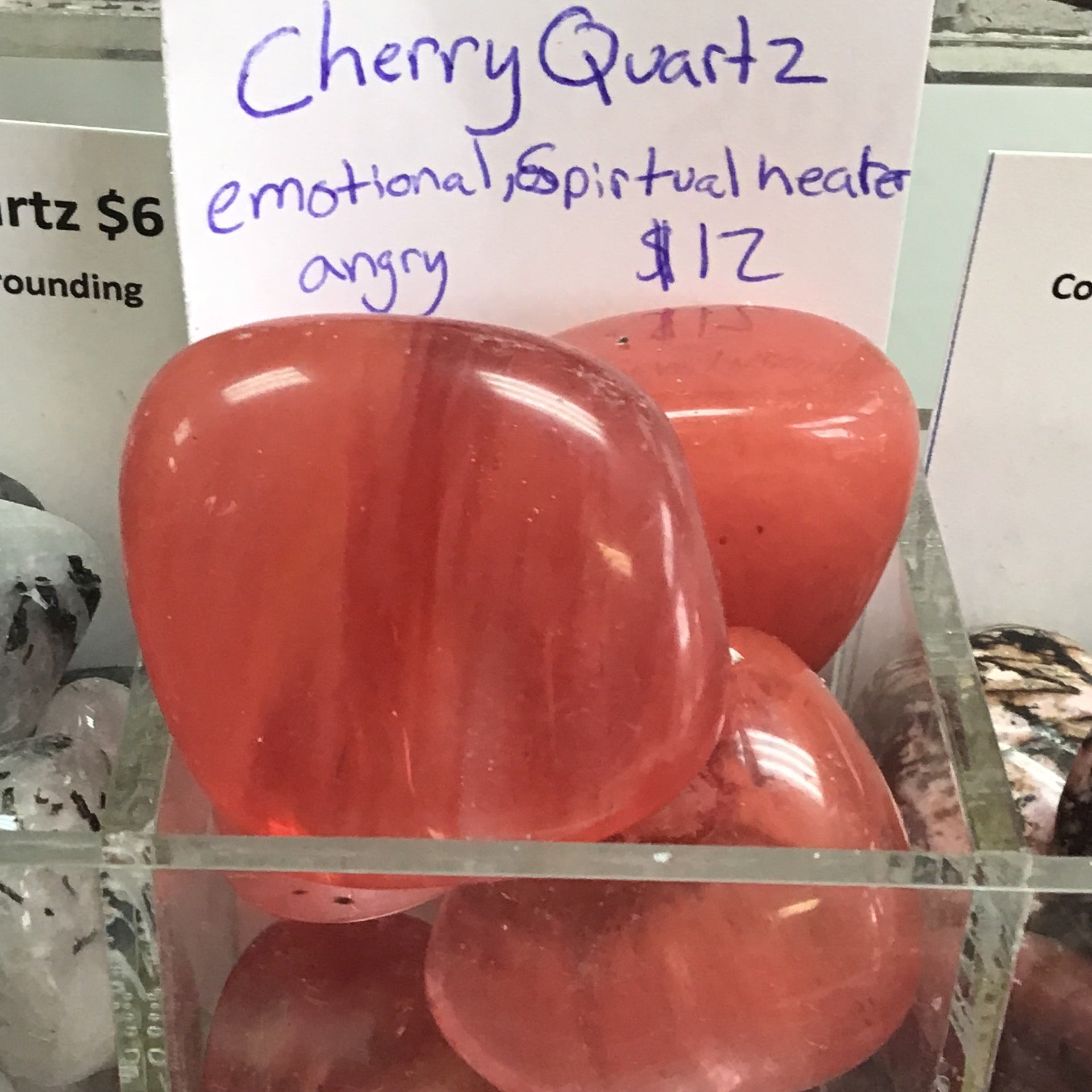 Tumbled Cherry Quartz