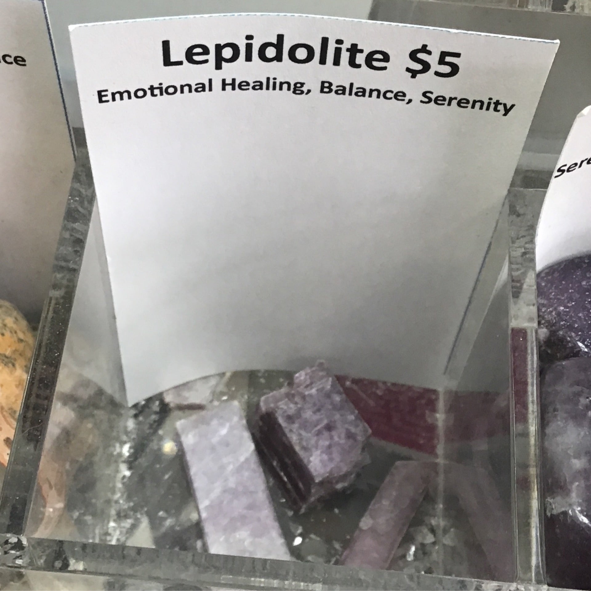Tumbled Lepidolite rough