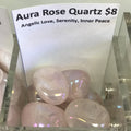 Tumbled Quartz Aura Rose