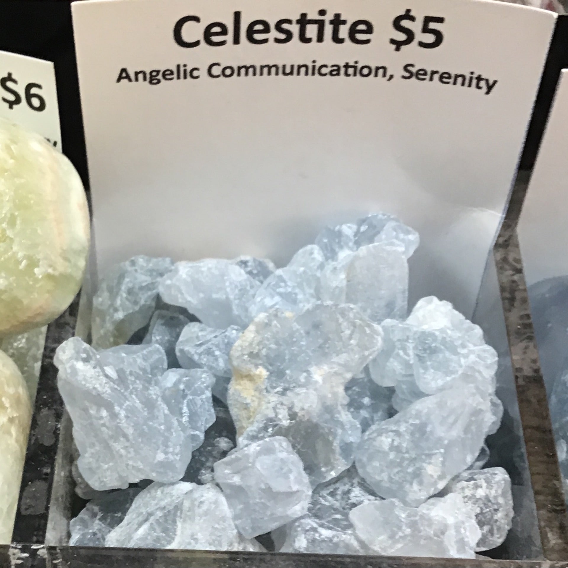 Tumbled Celestite Smooth