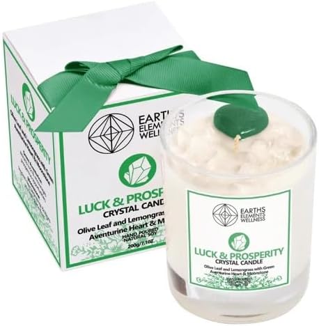 Crystal Candle Luck & Prosperity