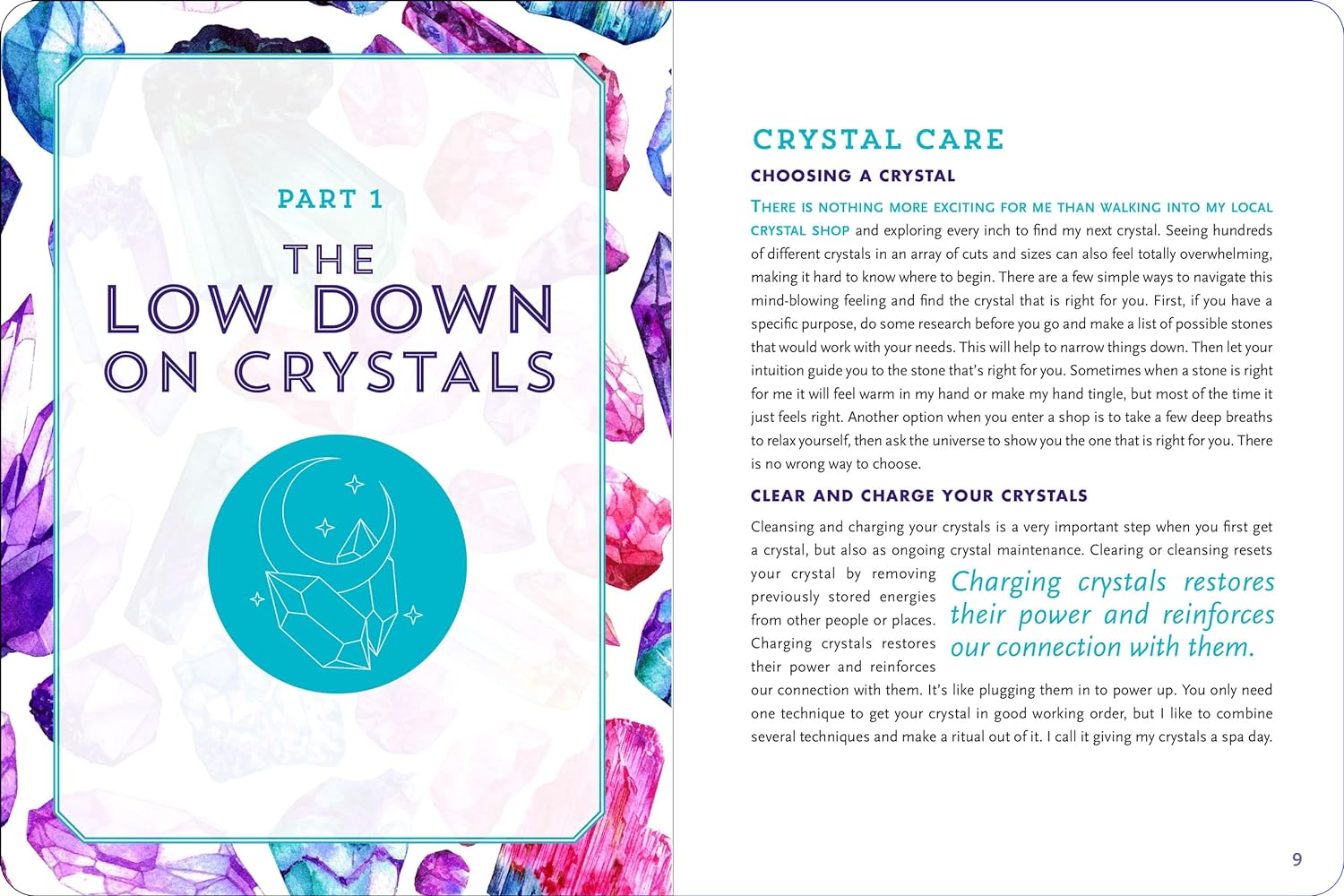 Crystals Journal: Integrate the Healing Powers of Crystals Into Your Life