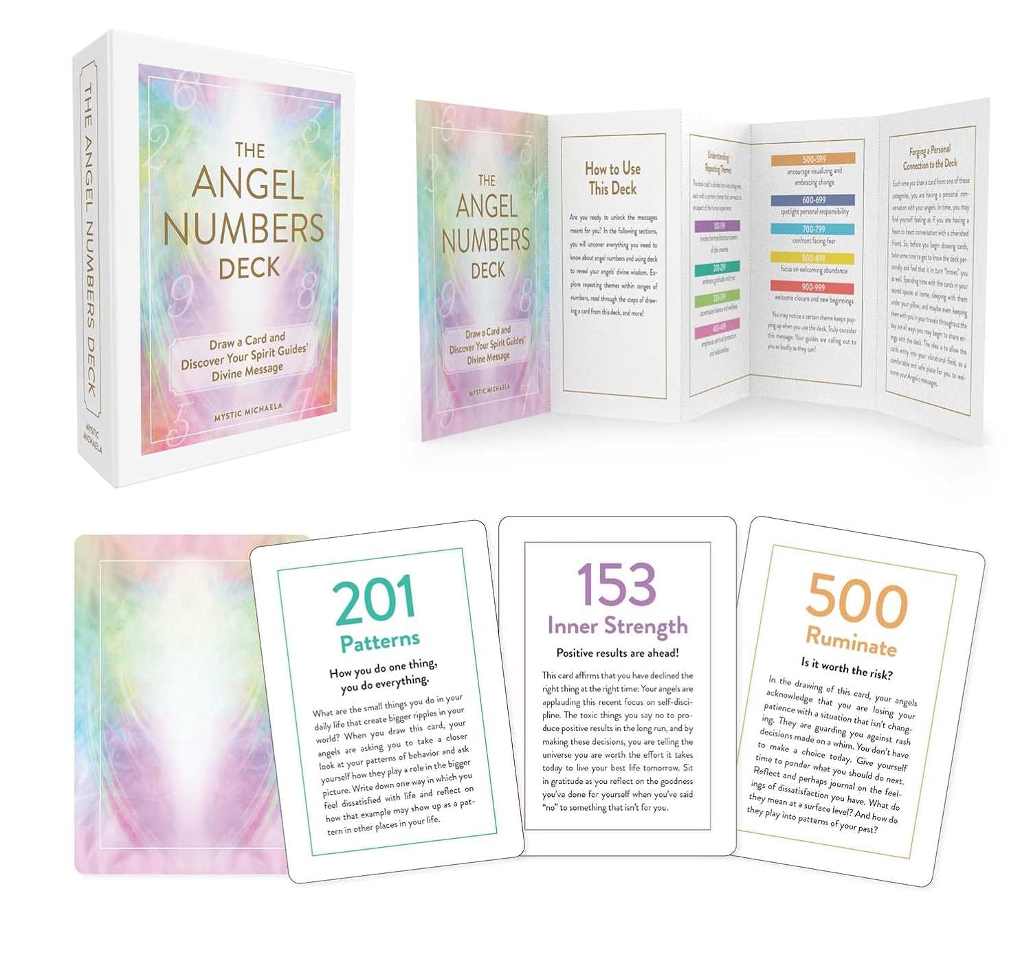 The Angel Numbers Deck: Draw a Card and Discover Your Spirit Guides' Divine Message Cards
