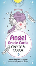Angel Oracle Cards: Create and Color 33 Customizable Cards and Step-by-Step Guidebook for Guidance and Self-Reflection