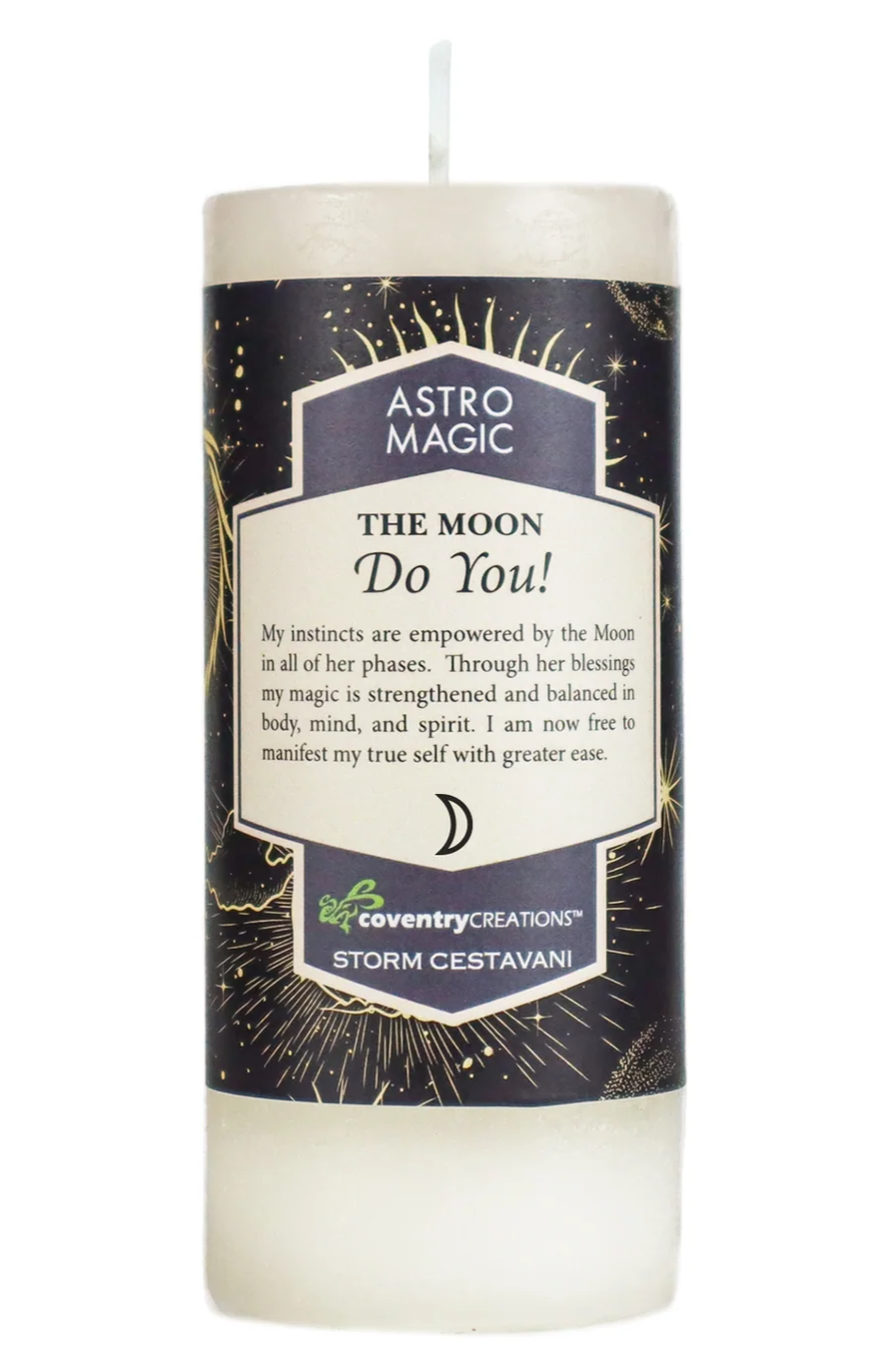 Astro Magic The Moon - Do You candle