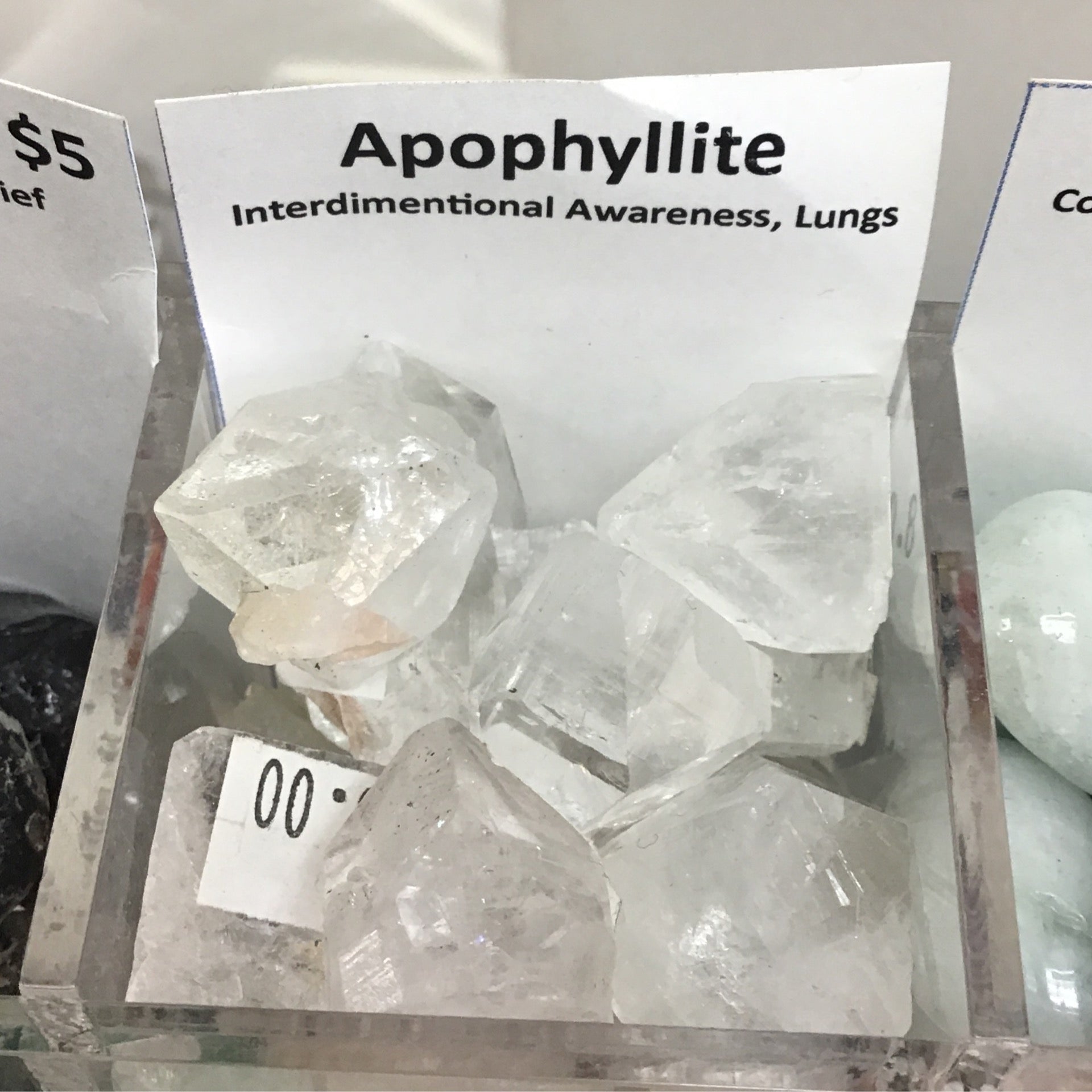 Tumbled Apophylite