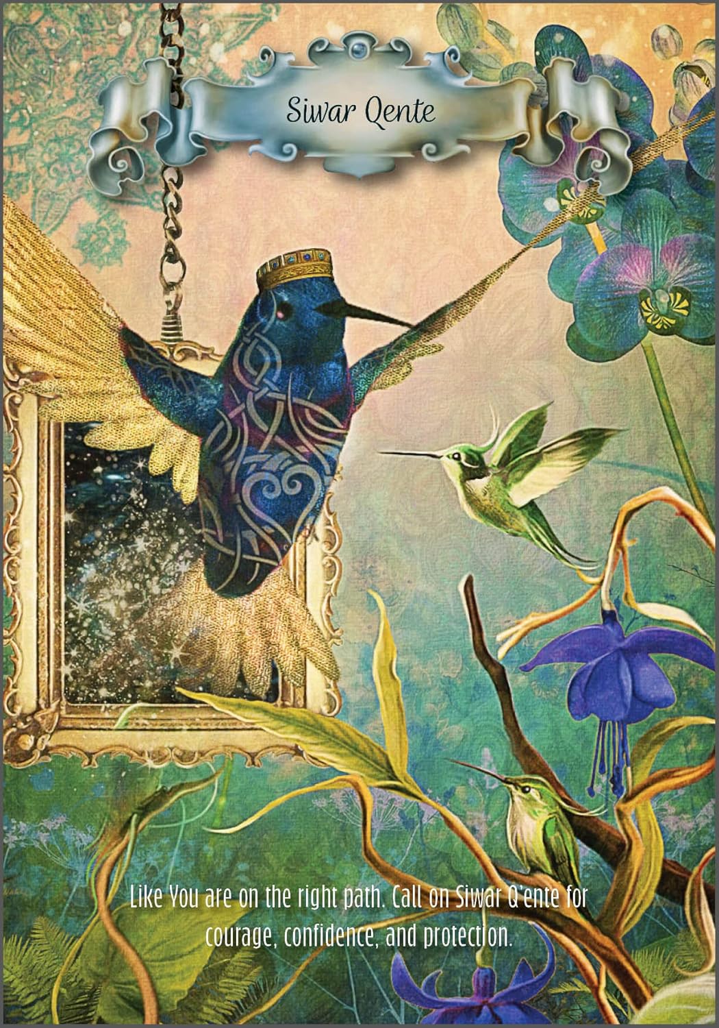Hummingbird Wisdom Oracle Cards : (Oracle Kit Box Set with 44 Cards and Guide Book)