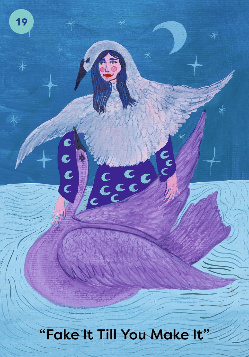 Trust Your Vibes Oracle Cards: A 50-Card Deck with Guidebook
