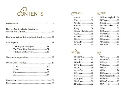 The Wild Elemental Oracle: (Oracle Kit Box Set with 44 Cards and Guide Book)