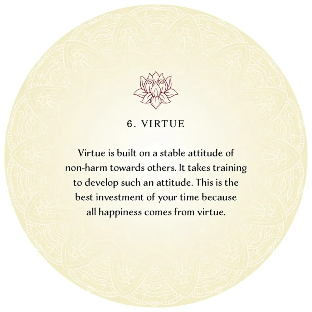 Buddhism Oracle Cards: The Science of Peace & Happiness