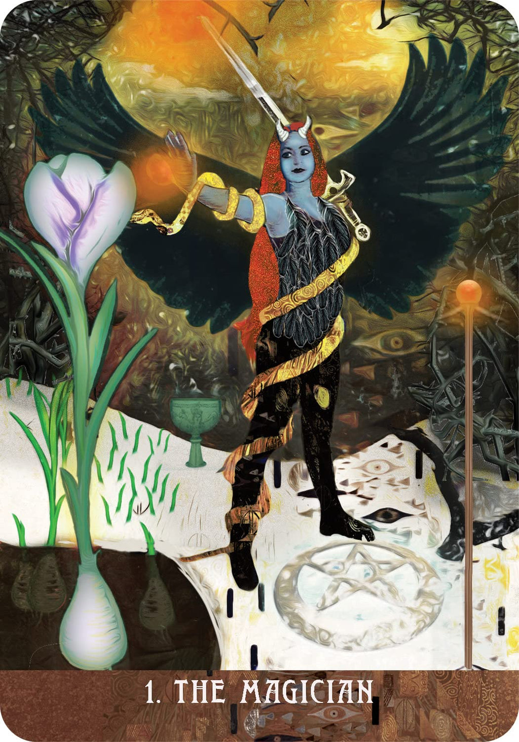 The Enchanted Förhäxa Tarot: A 78-Card Deck & Guidebook of Fairies, Mermaids & Magic