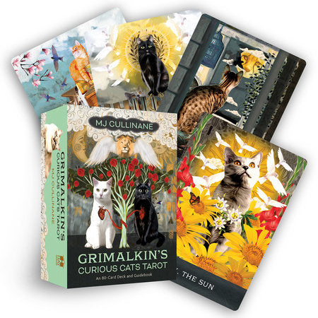 Grimalkin's Curious Cats Tarot An 80-Card Deck and Guidebook