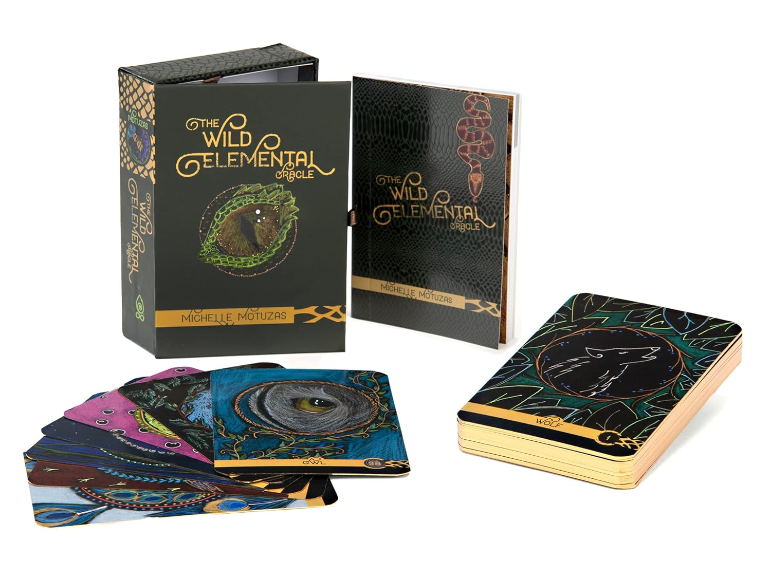 The Wild Elemental Oracle: (Oracle Kit Box Set with 44 Cards and Guide Book)