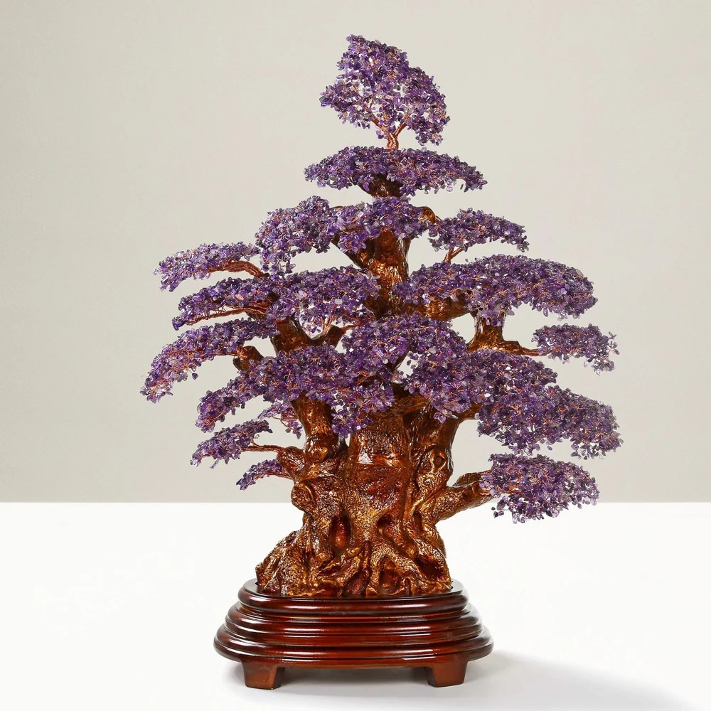Amethyst Bonsai Tree of Life Showpiece with 6000+ Stones
