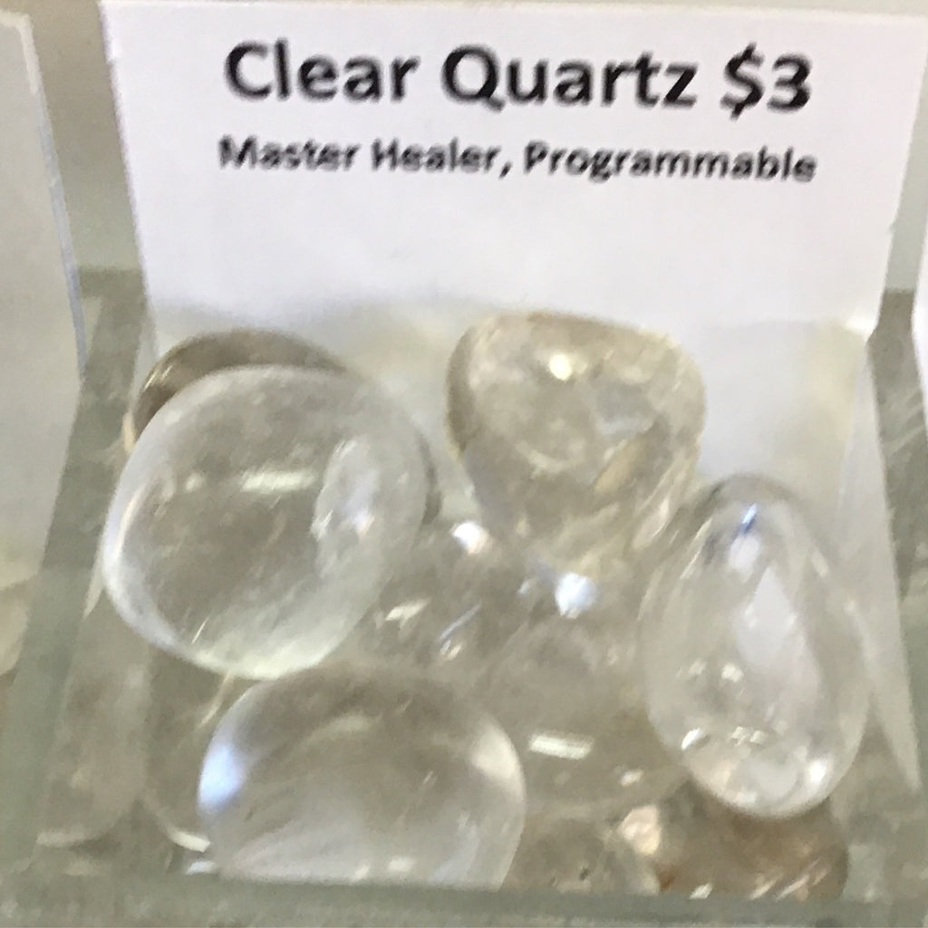 Tumbled Quartz Clear