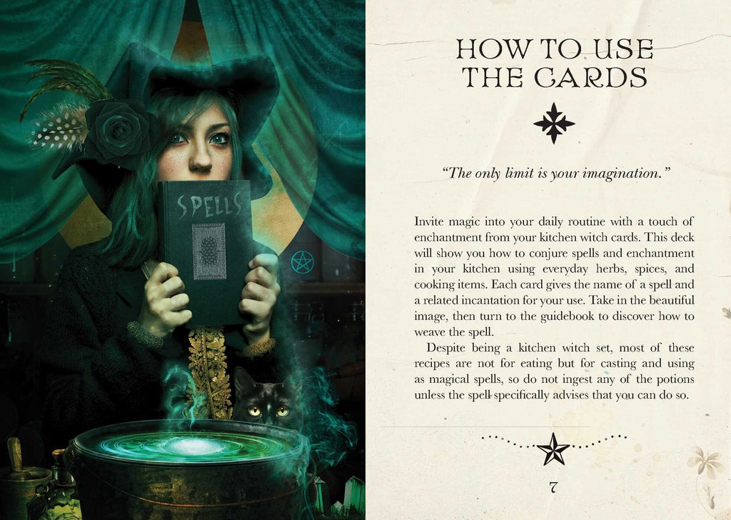 Kitchen Witch Oracle: Spells, incantations and natural remedies