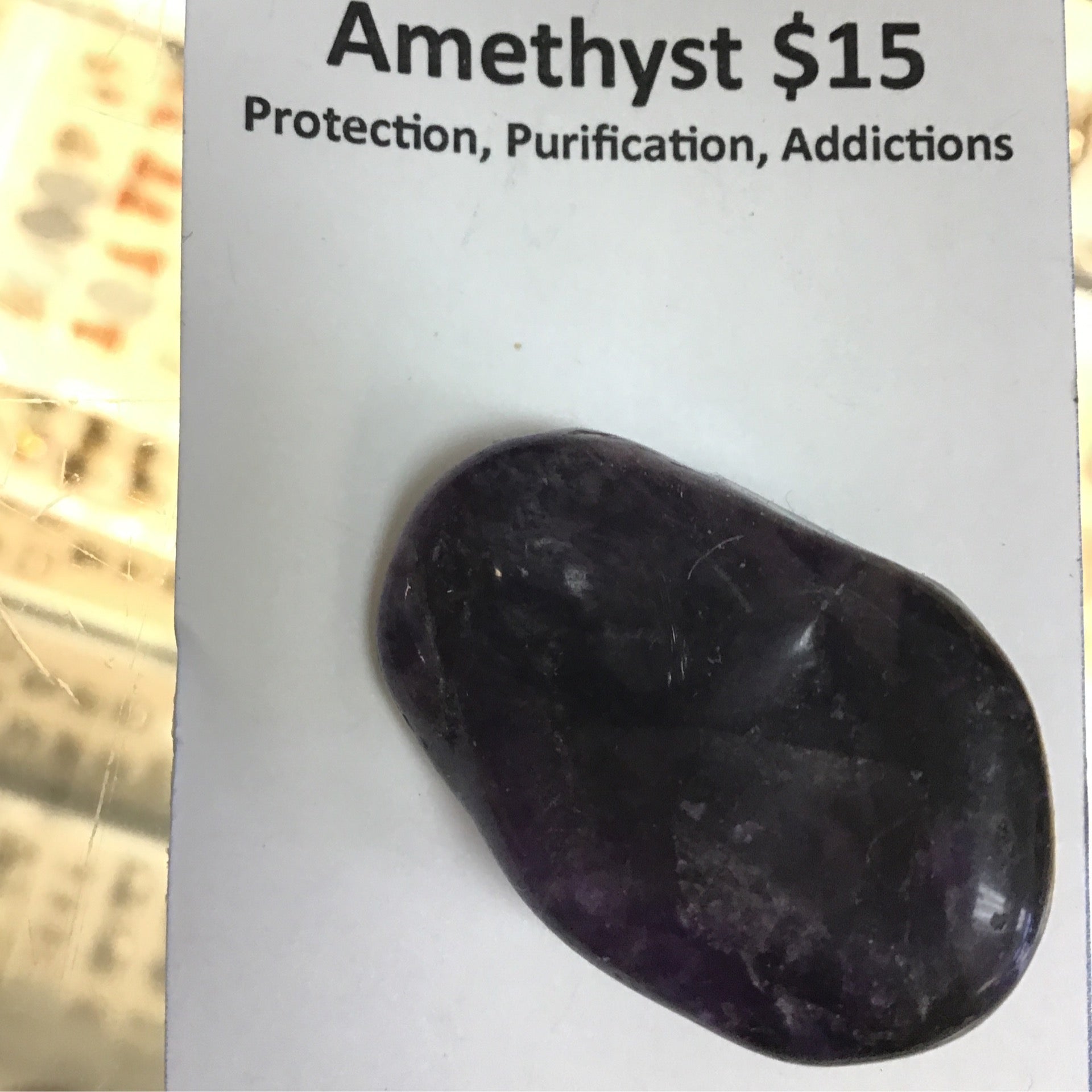 Tumbled Amethyst