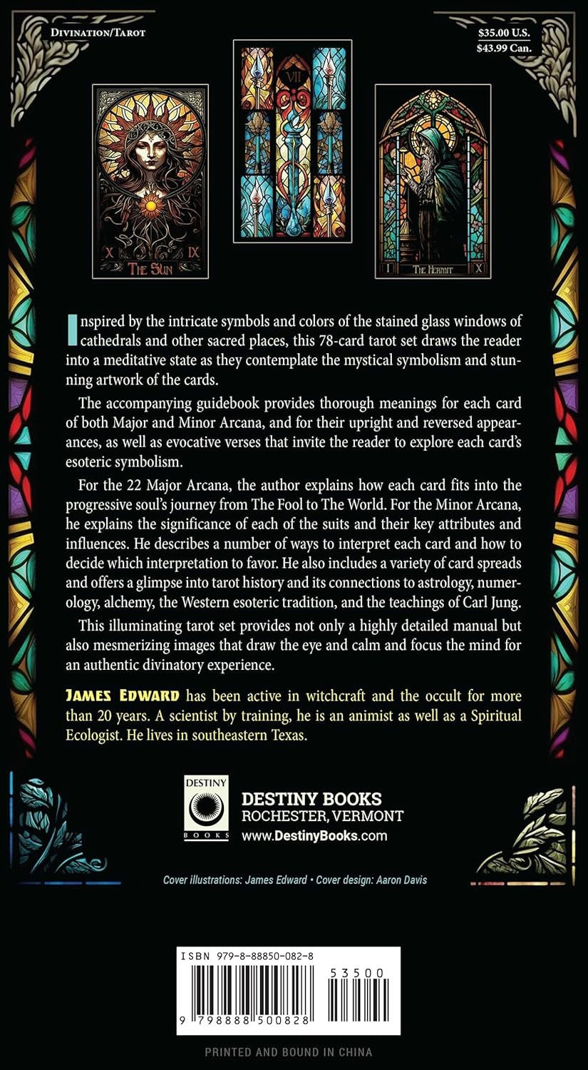 The Stained Glass Tarot: An Illuminated Journey through the Cards