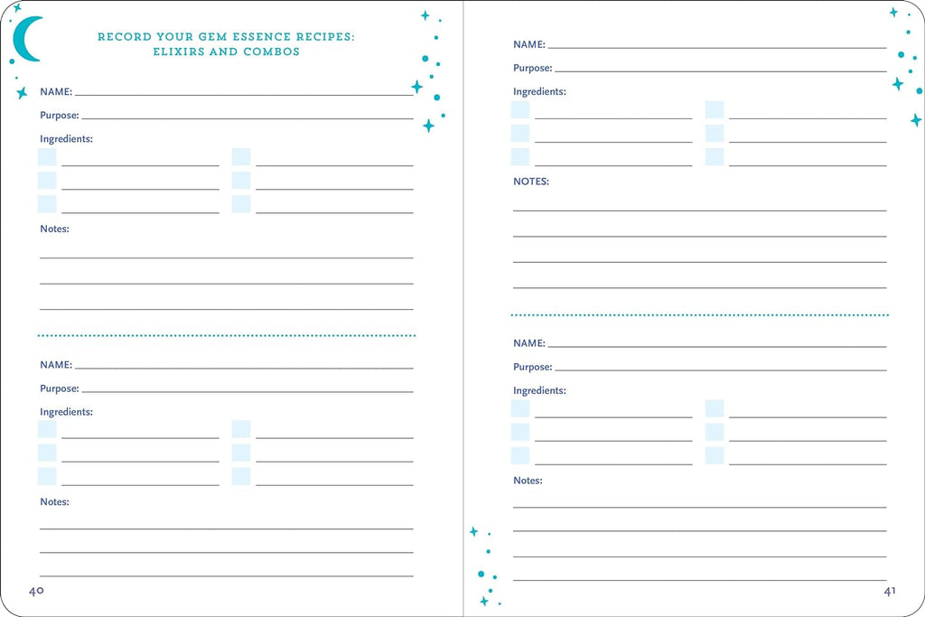 Crystals Journal: Integrate the Healing Powers of Crystals Into Your Life