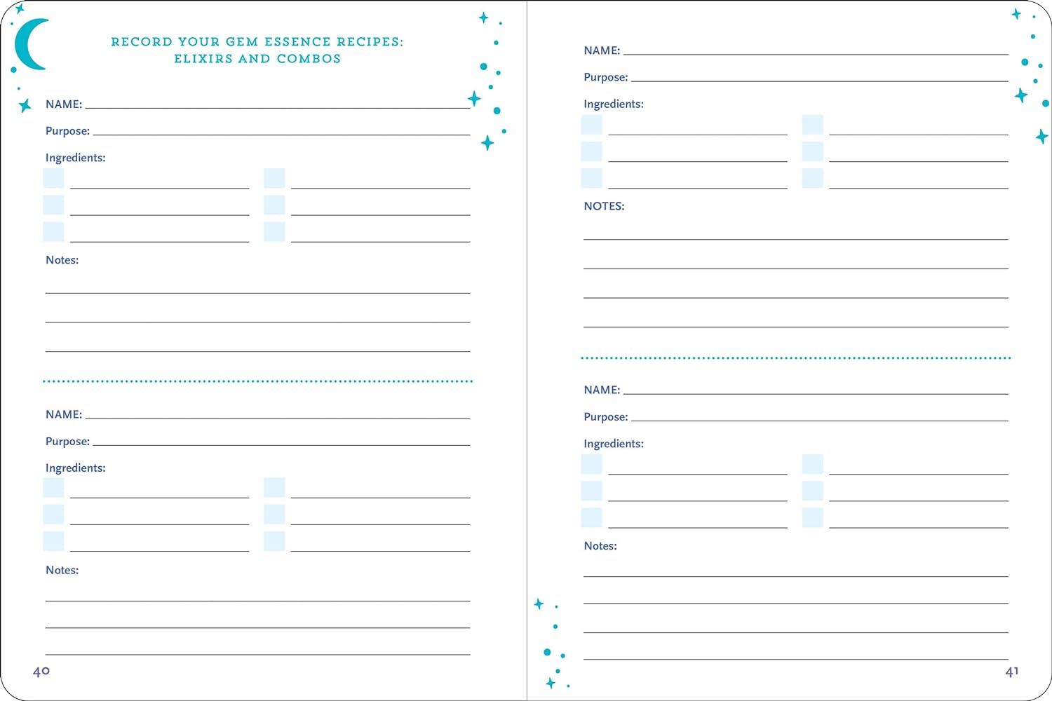 Crystals Journal: Integrate the Healing Powers of Crystals Into Your Life