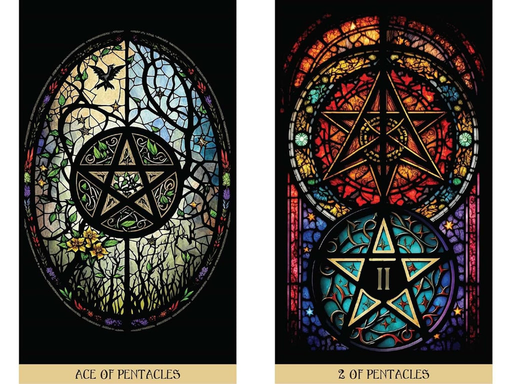 The Stained Glass Tarot: An Illuminated Journey through the Cards
