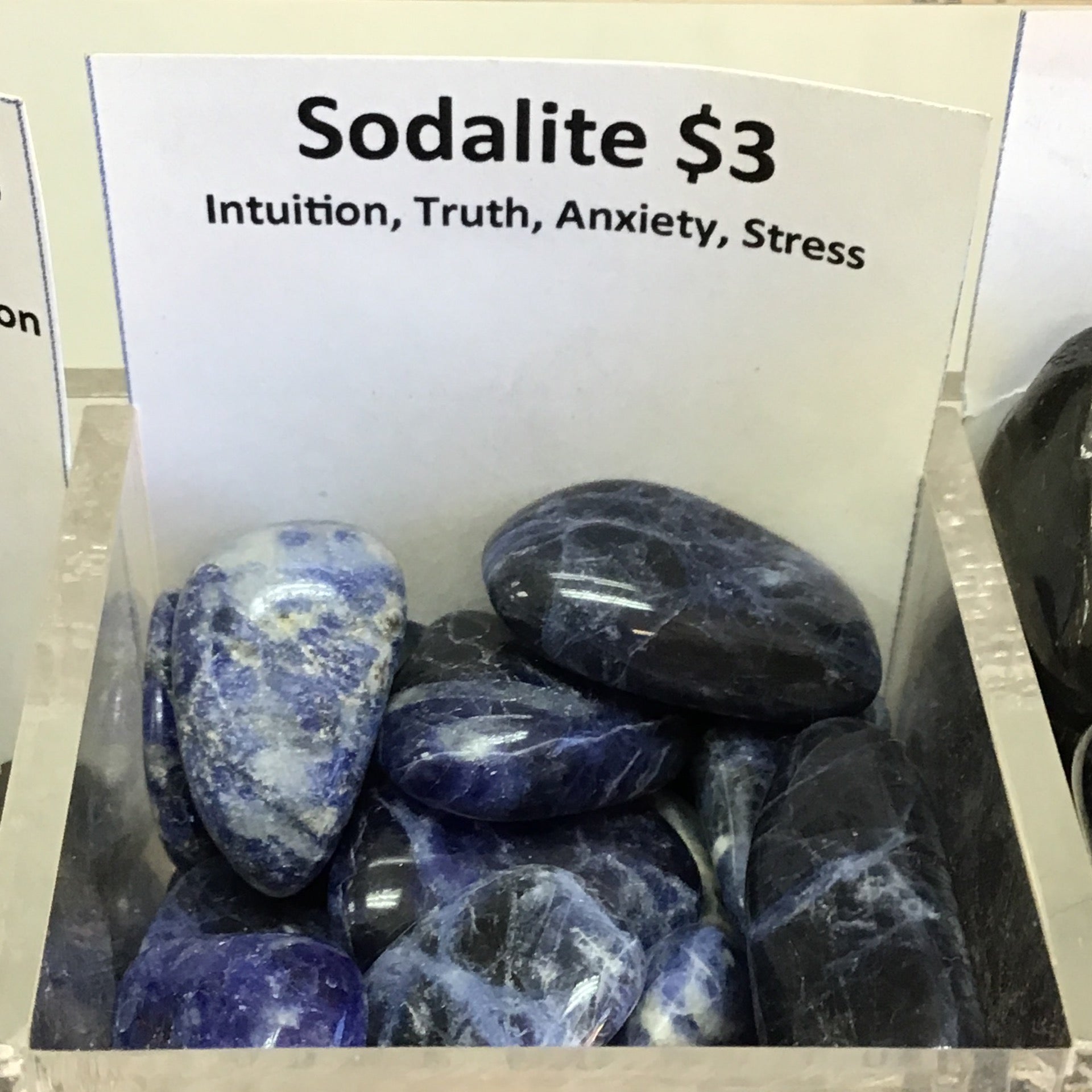 Tumbled Small Sodalite