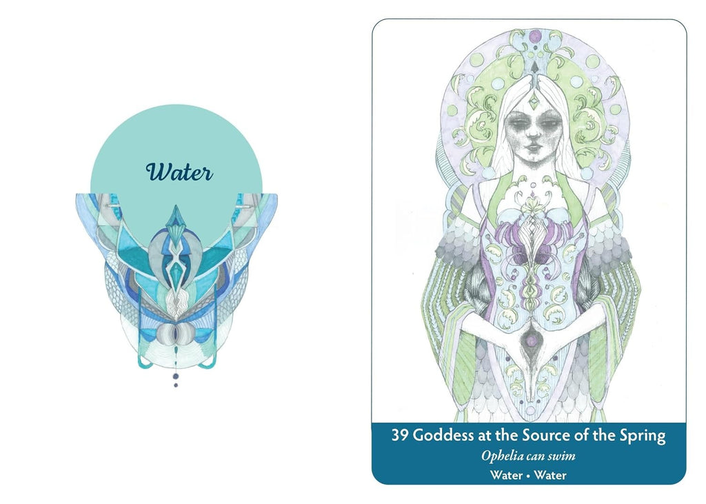 Elemental Goddess Oracle: 45 Cards and Guidebook (Sacred Planet)