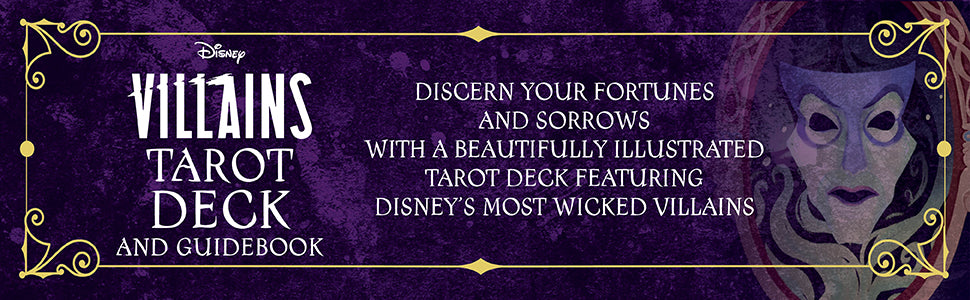 Disney Villains Tarot Deck and Guidebook