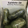 Tumbled Epidote smooth