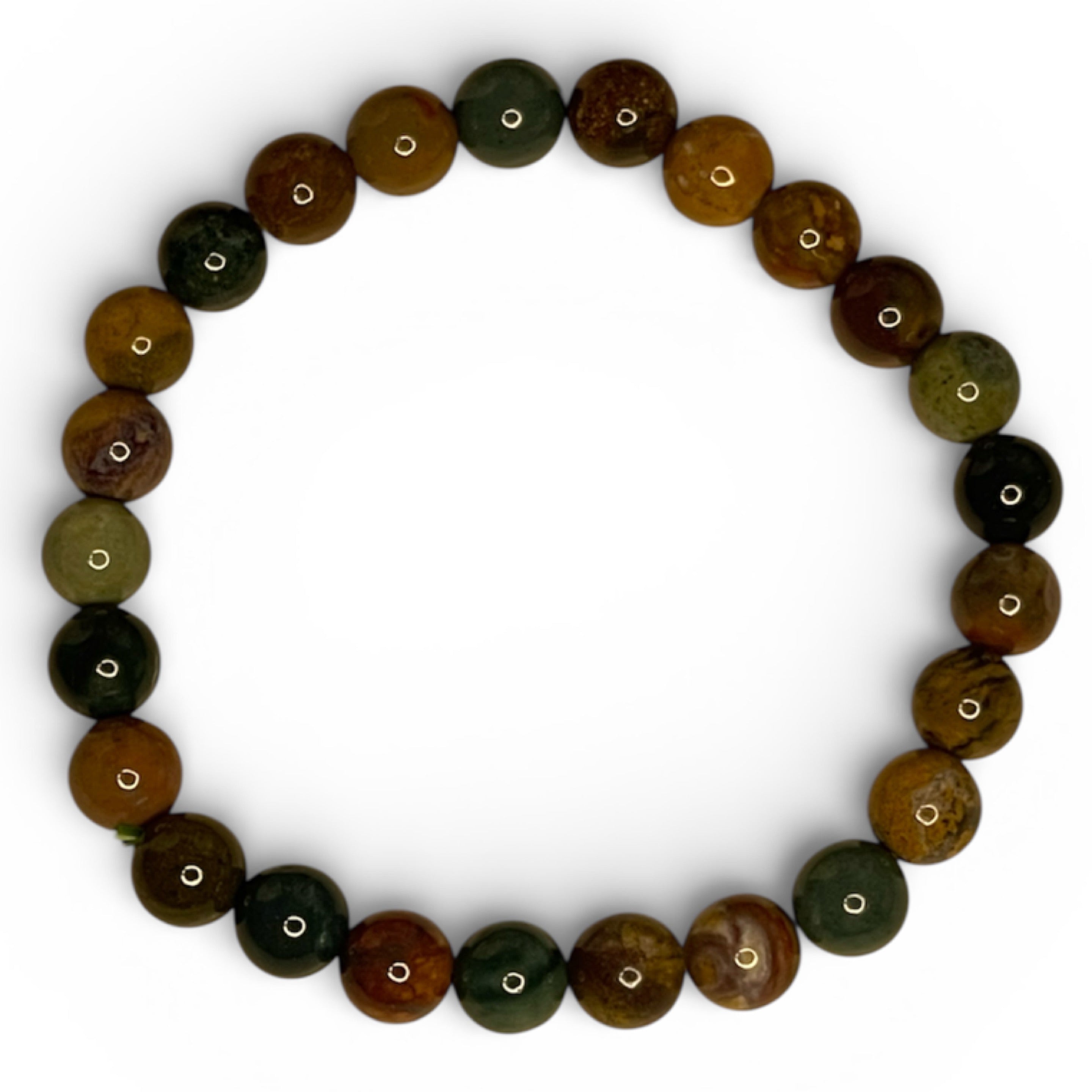 8mm Ocean Jasper Bracelet