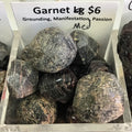 Tumbled Garnet rough medium