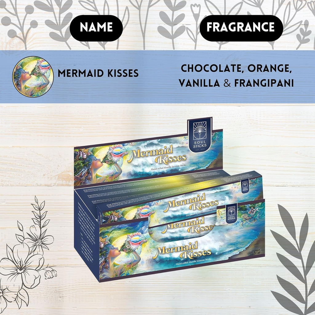 Mermaid Kisses Natural Masala Incense Sticks