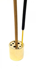 9 Hole Brass Incense Holder