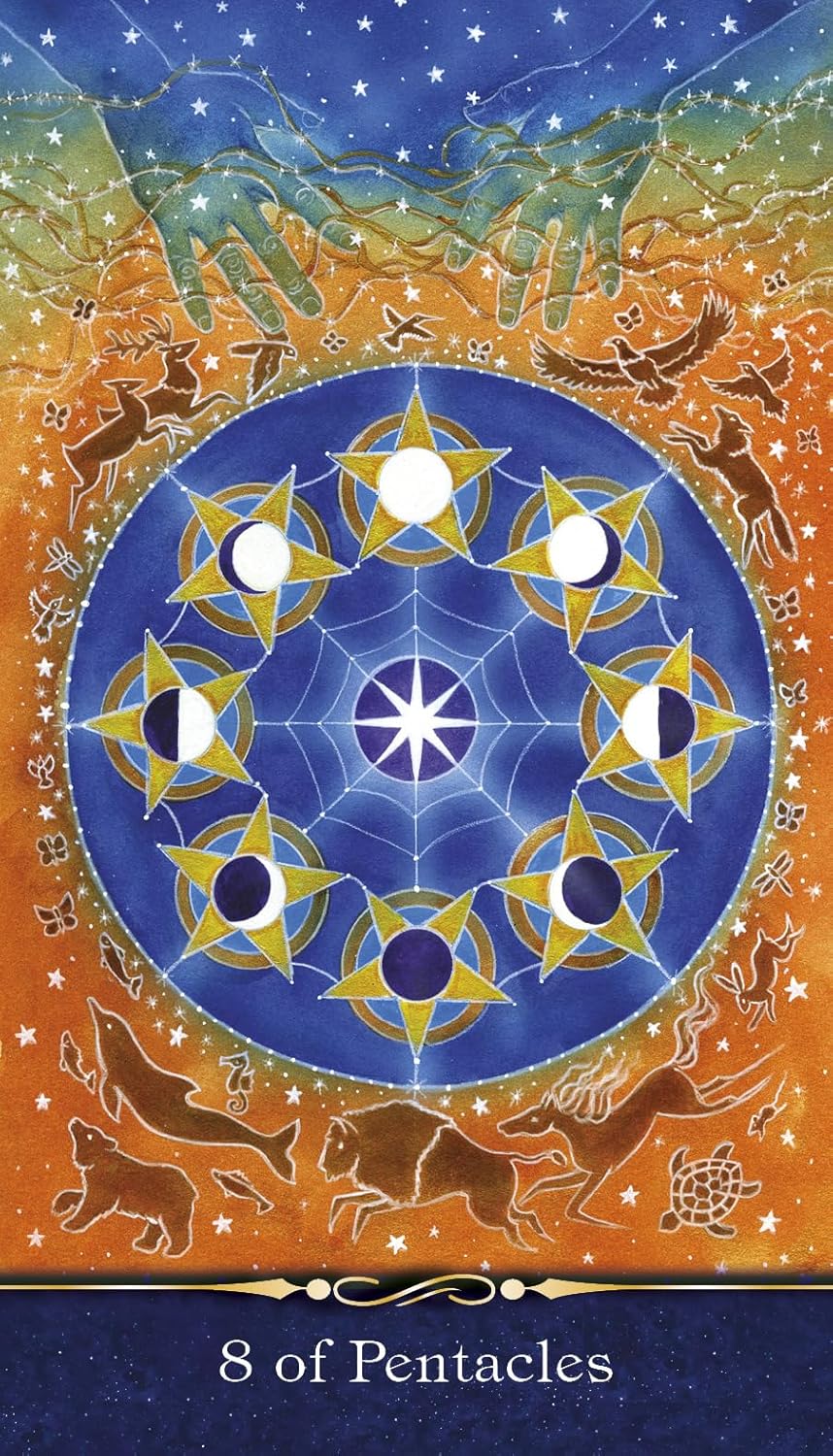 The Star Tarot : Your Path to Self-Discovery through Cosmic Symbolism (Tarot Kit Box Set with 78 Cards and Guide Book)